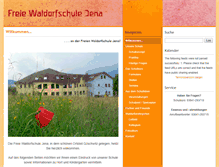 Tablet Screenshot of dev.waldorfschule-jena.de